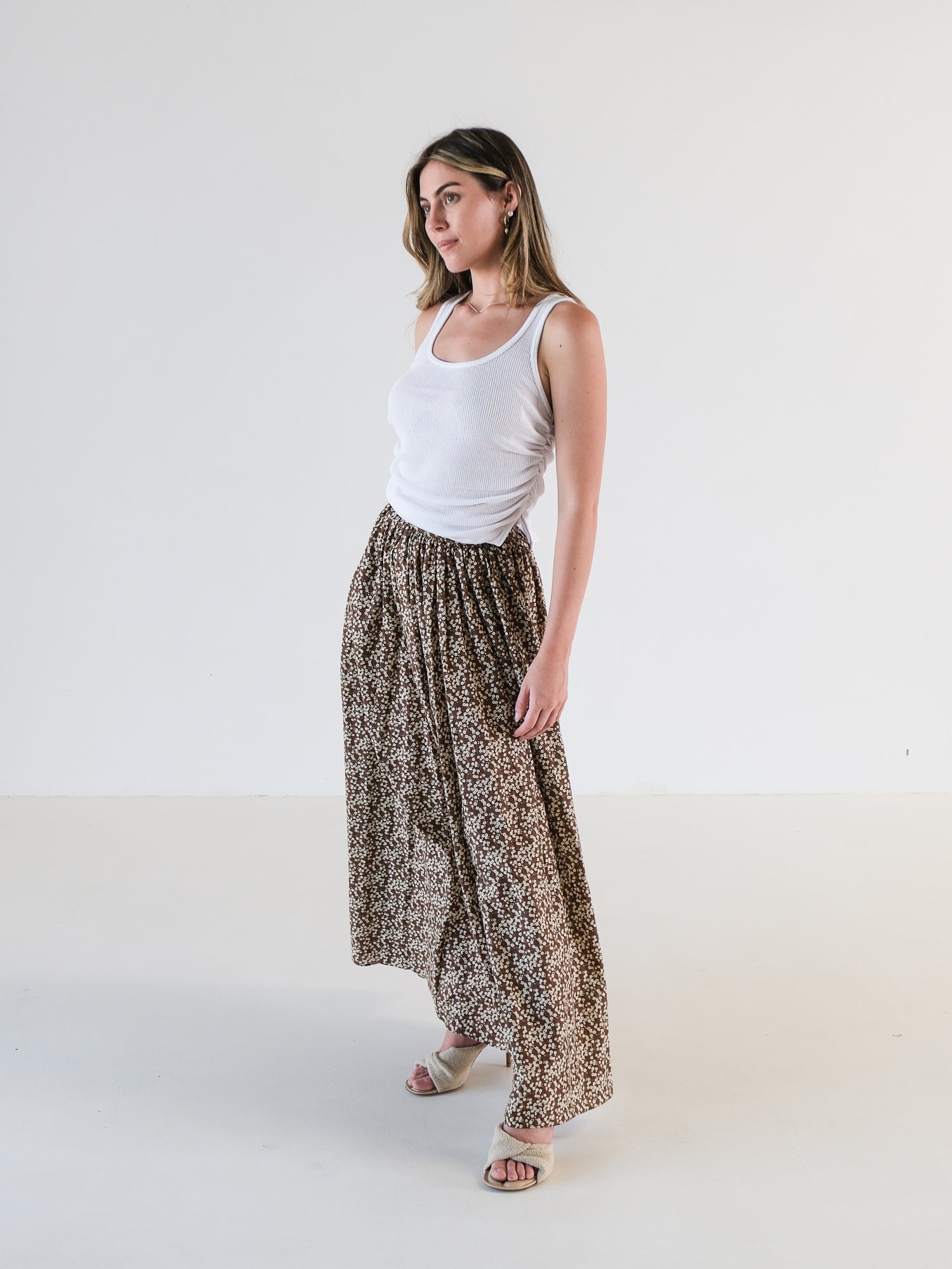 Voluminous Floral Skirt, Size 1 | AU 6