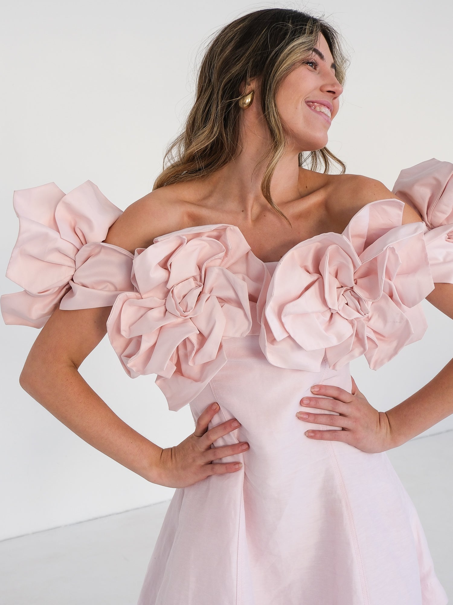 【AJE】ゴージャス３D花柄パステルピンクワンピEtta Mini Dress Etta Mini Dress | Pastel Pink | Aje – Aje ROW