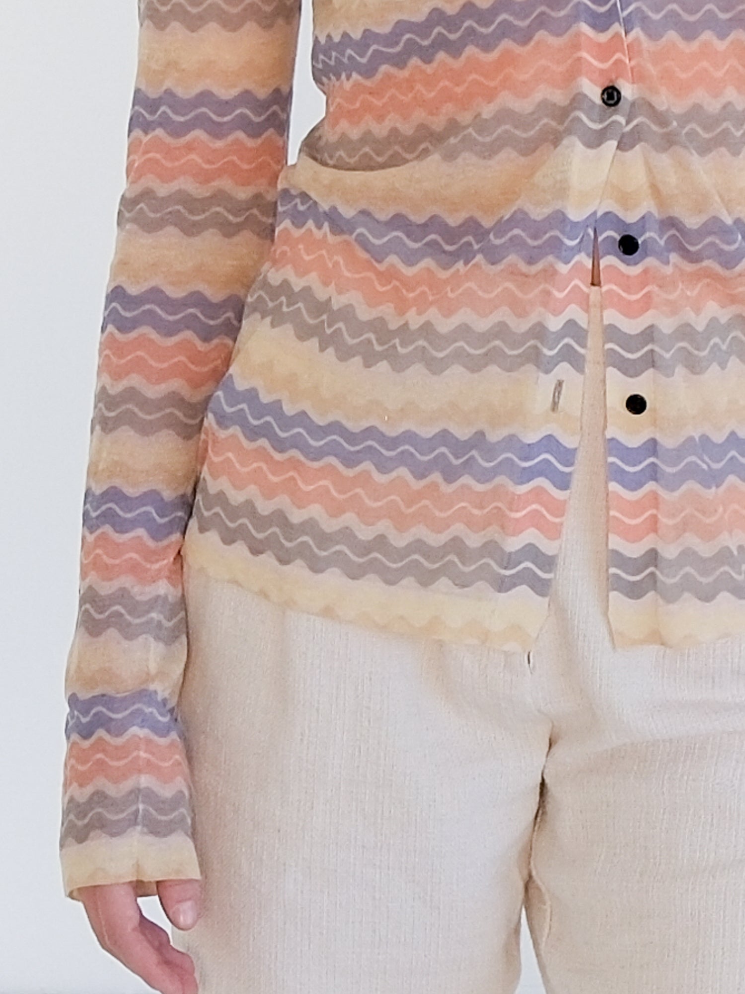 Multi SIR. The Label 'Zuri' Button Up Top, Size 3 | AU 12