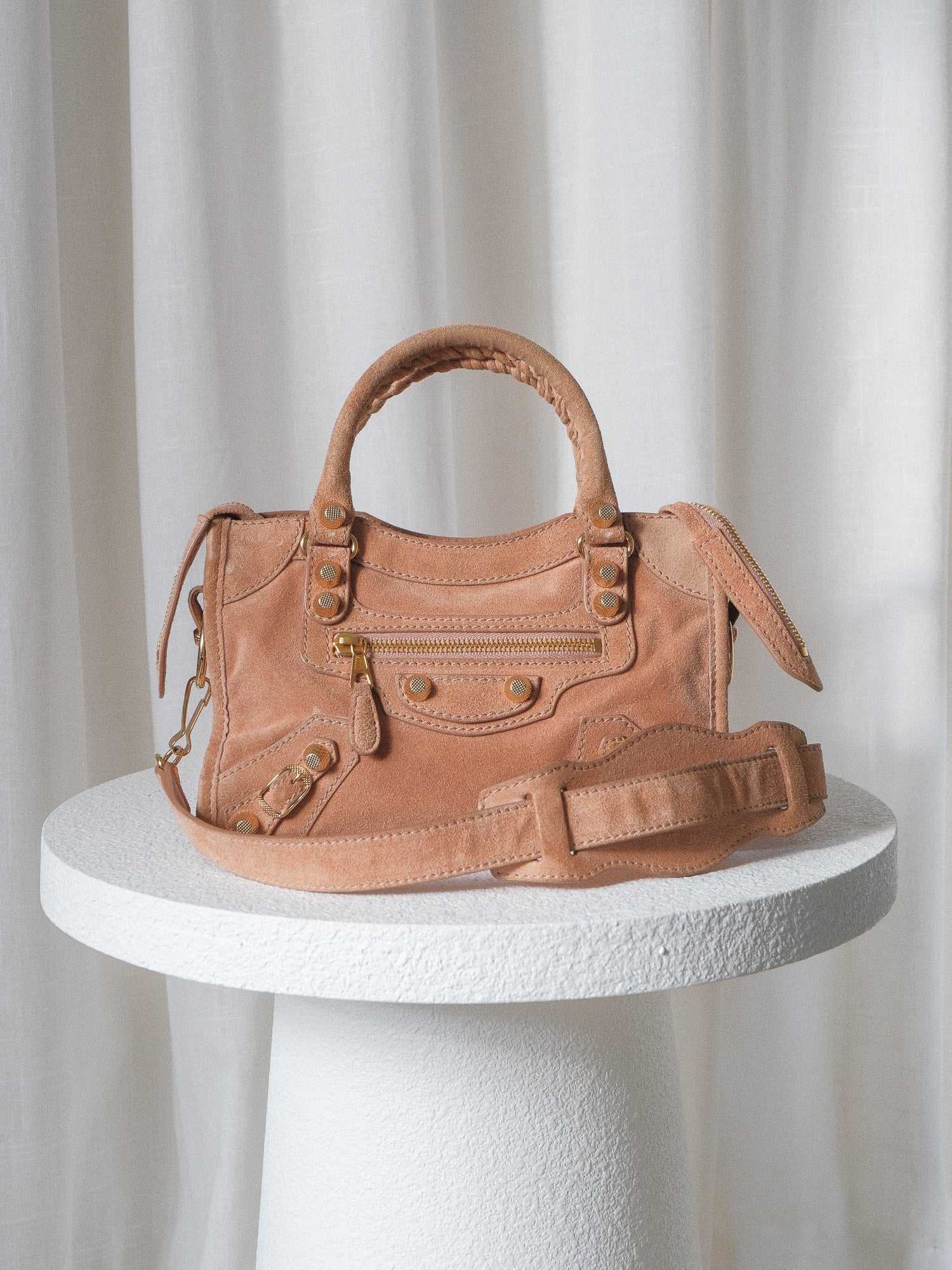 'Le City Mini' Suede Bag