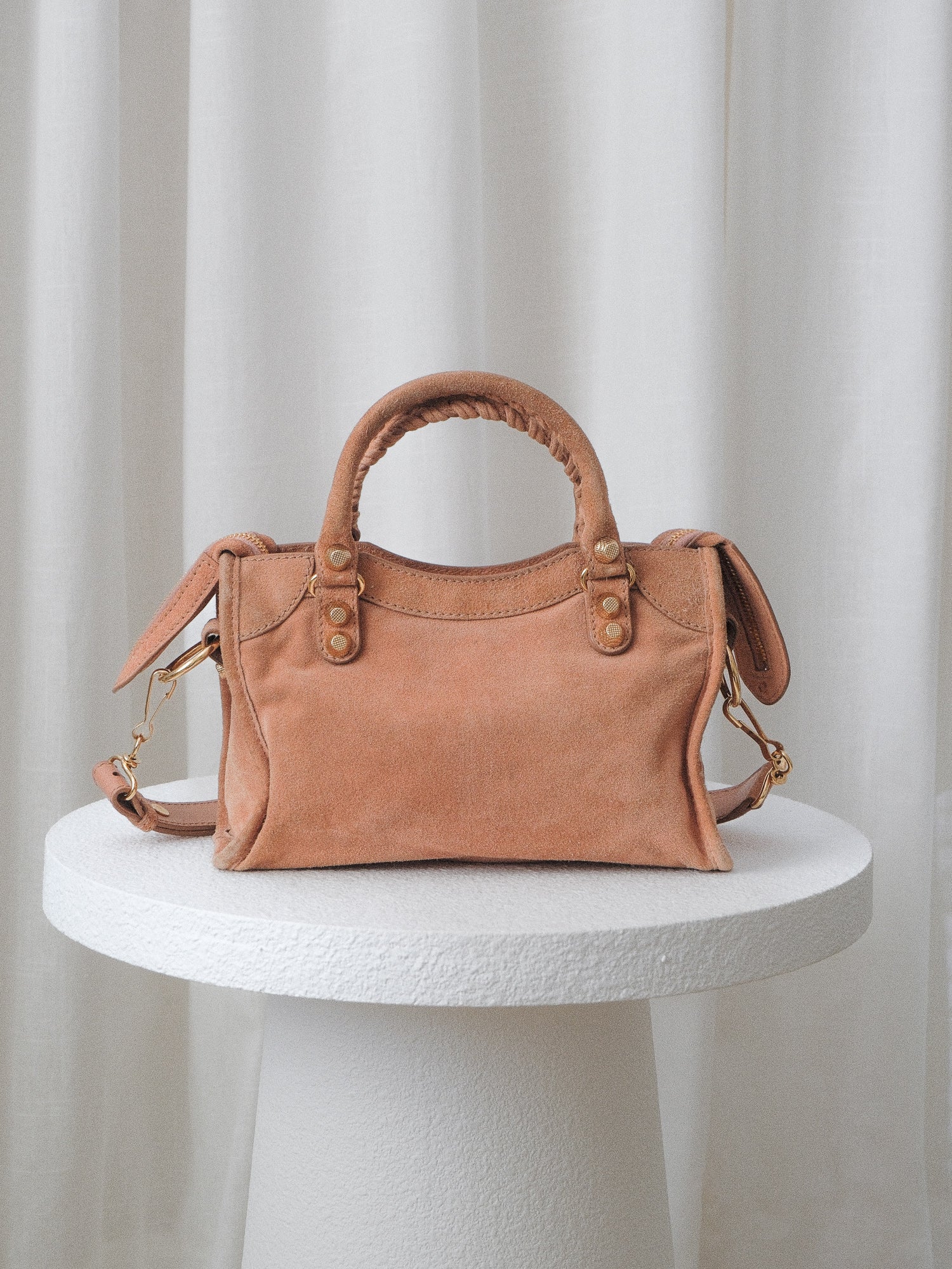 'Le City Mini' Suede Bag
