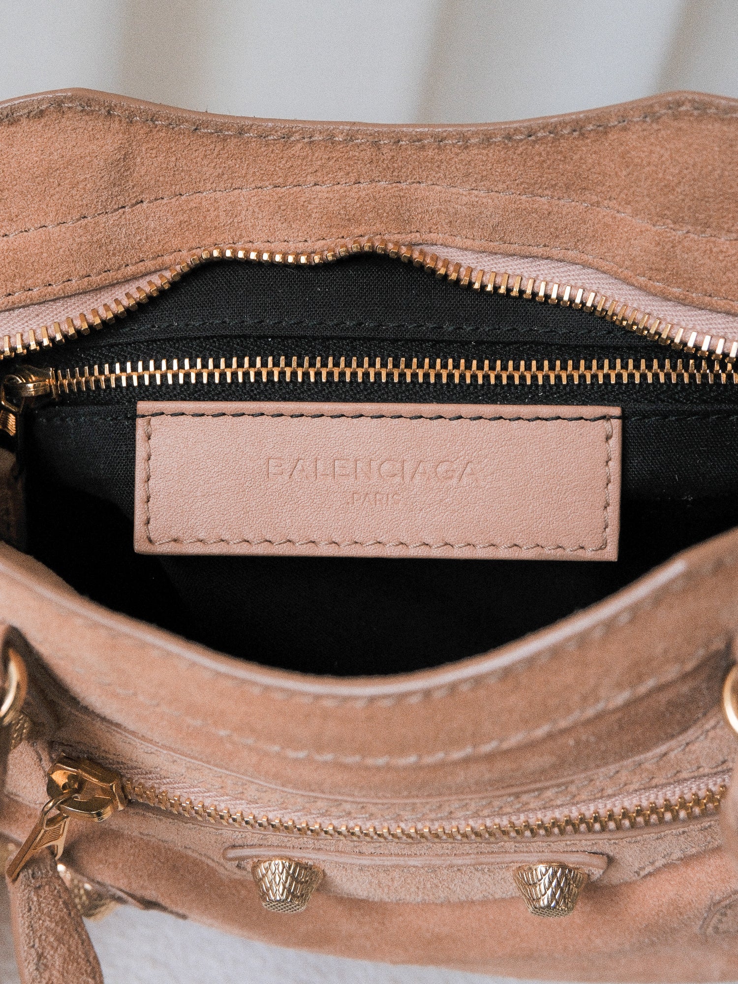 'Le City Mini' Suede Bag