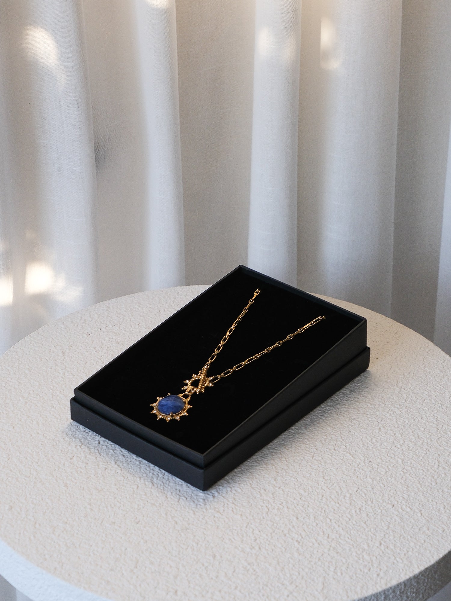 'Nox' Hand Made 18ct Gold Plated Necklace