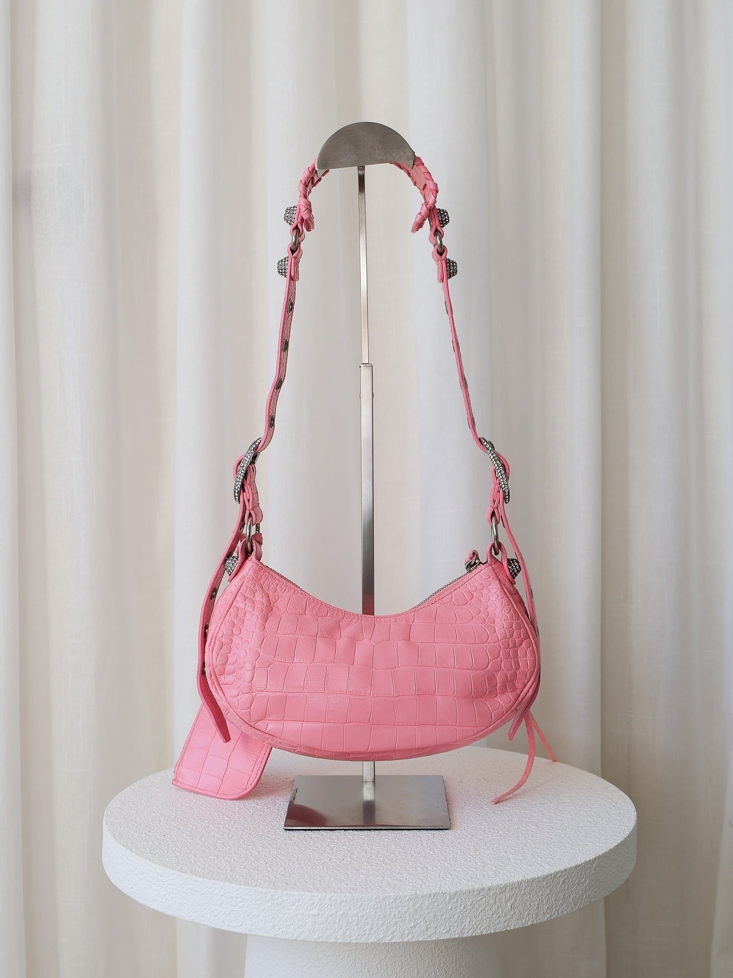 Limited Edition 'Le Cagole' Rhinestone XS Shoulder Bag