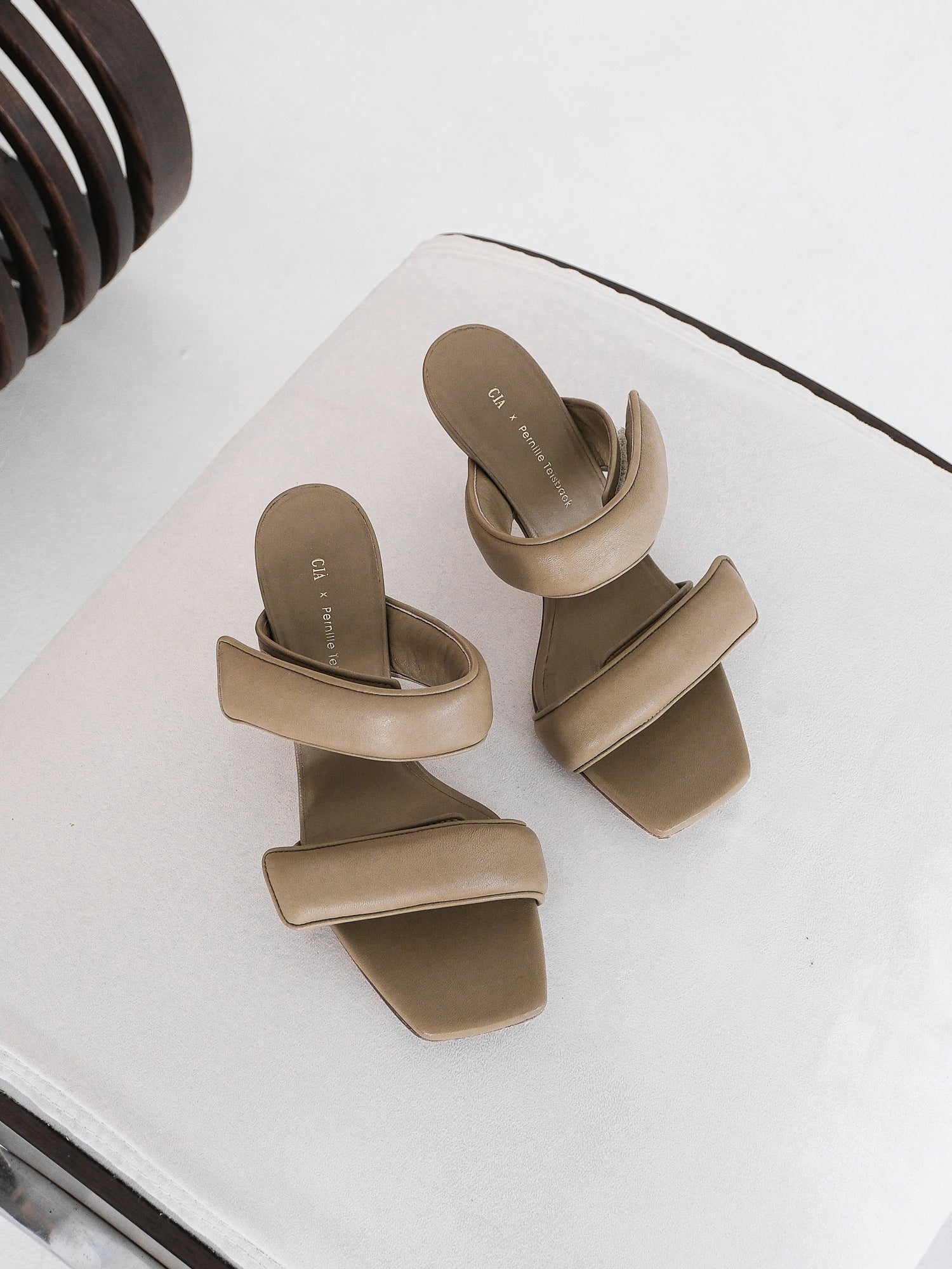 SS23 'Perni 03' Nappa Leather Sandals, Size 36