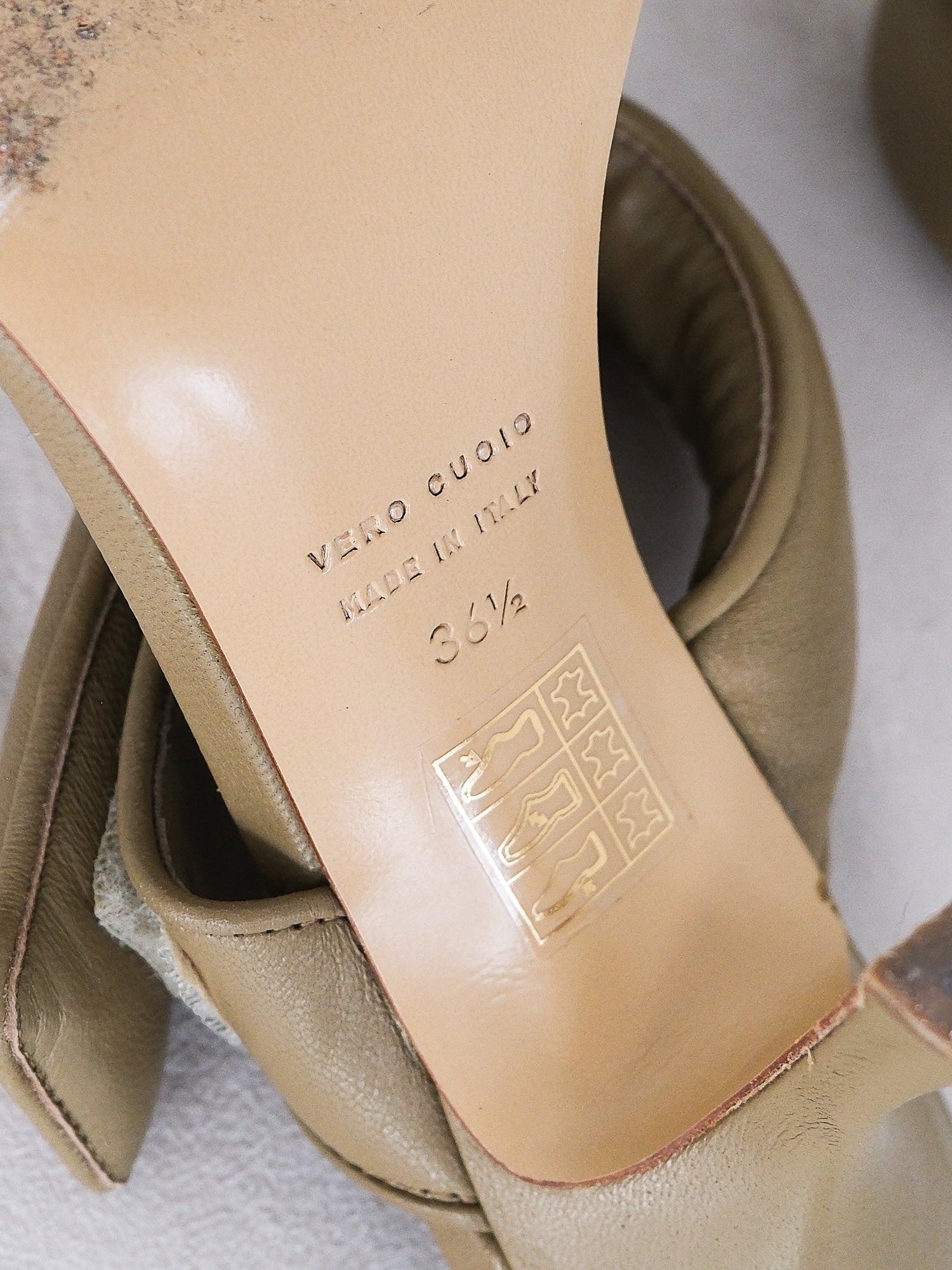 SS23 'Perni 03' Nappa Leather Sandals, Size 36