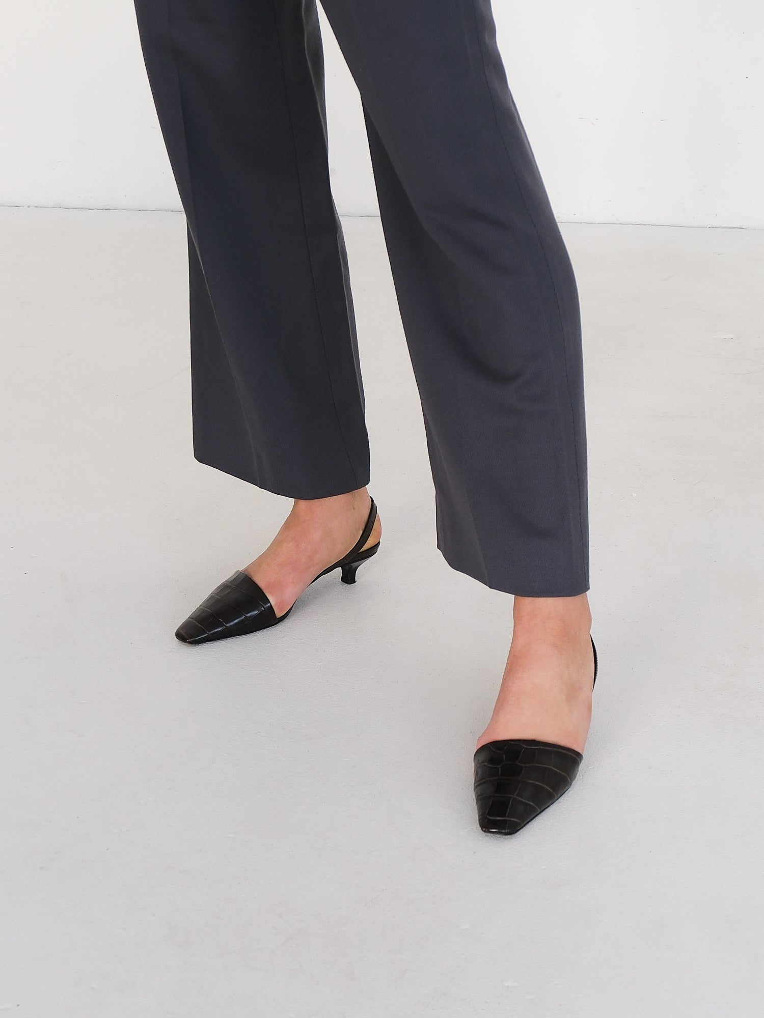 Tailored Wool Trousers, Size FR 36 | AU 8