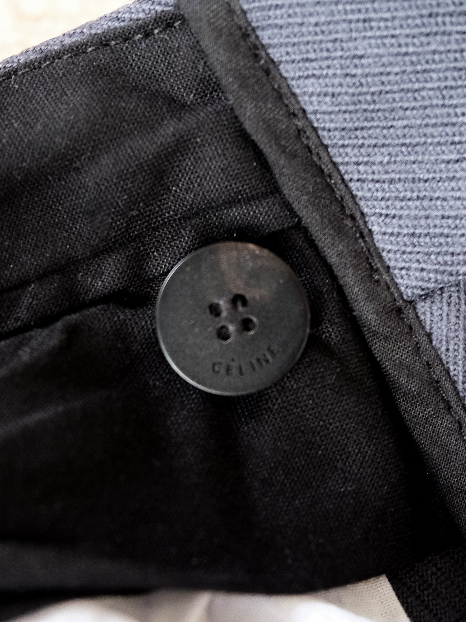 Tailored Wool Trousers, Size FR 36 | AU 8