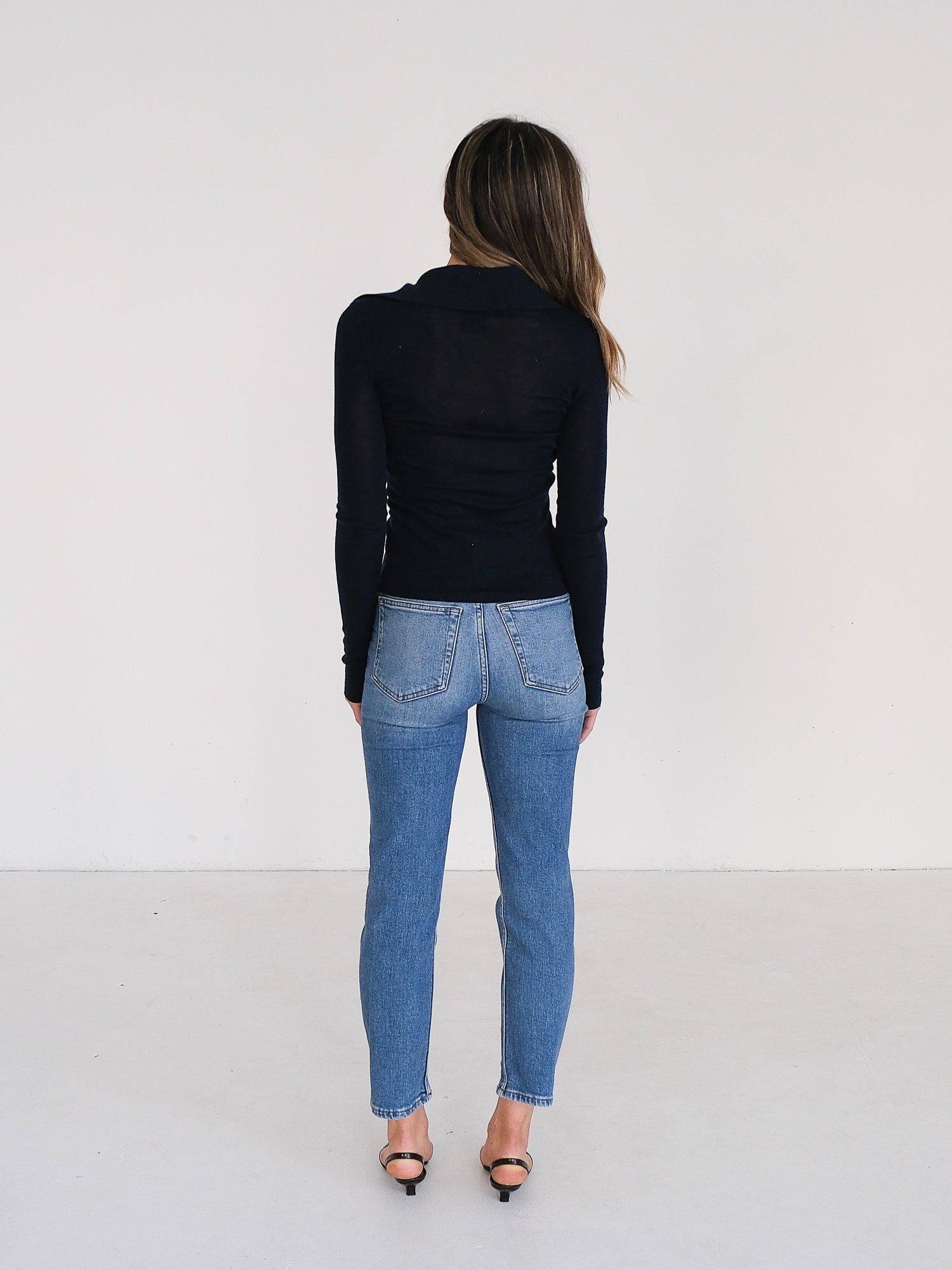 '70s Stove Pipe' High Rise Jeans, Size 26