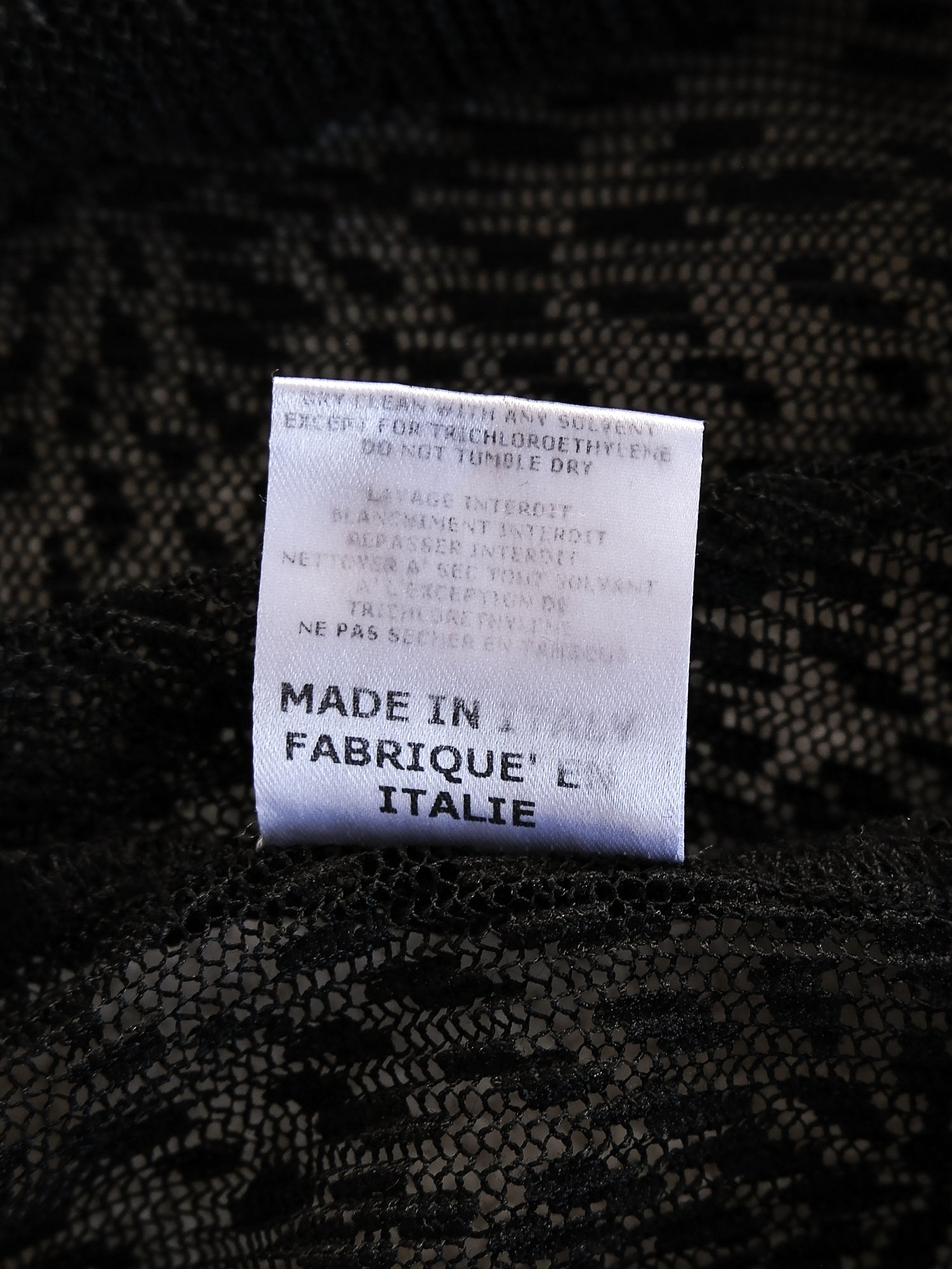 'Cardew' Semi-Sheer Mesh Knit Top, Size US 4 | AU 8