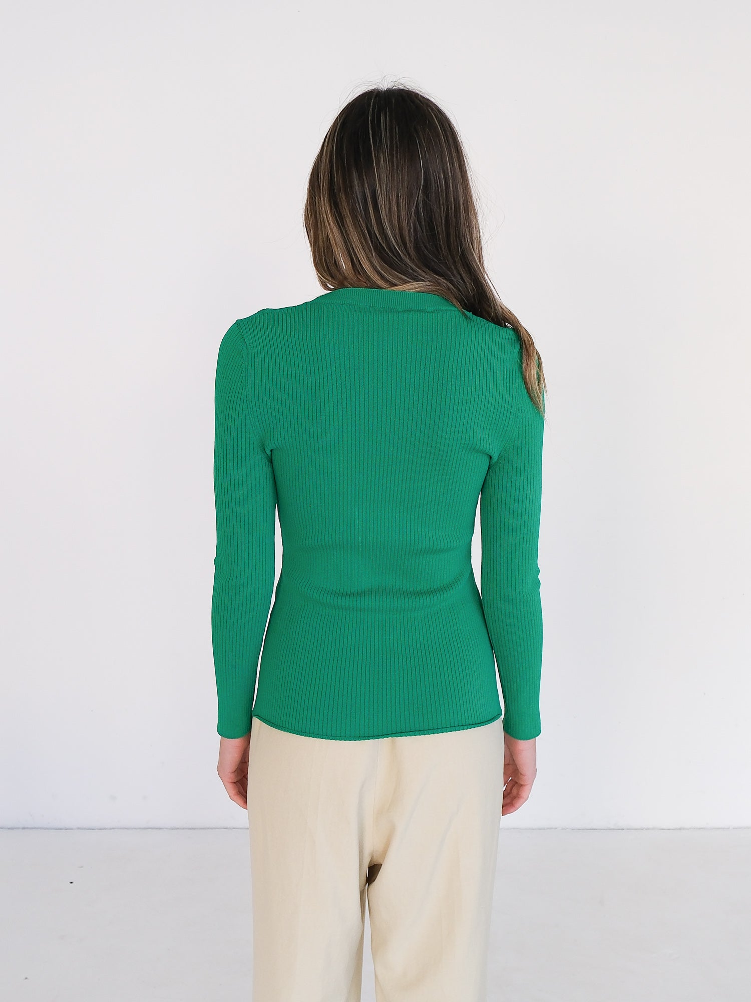 Rib Knit Sweater, Size AU 8