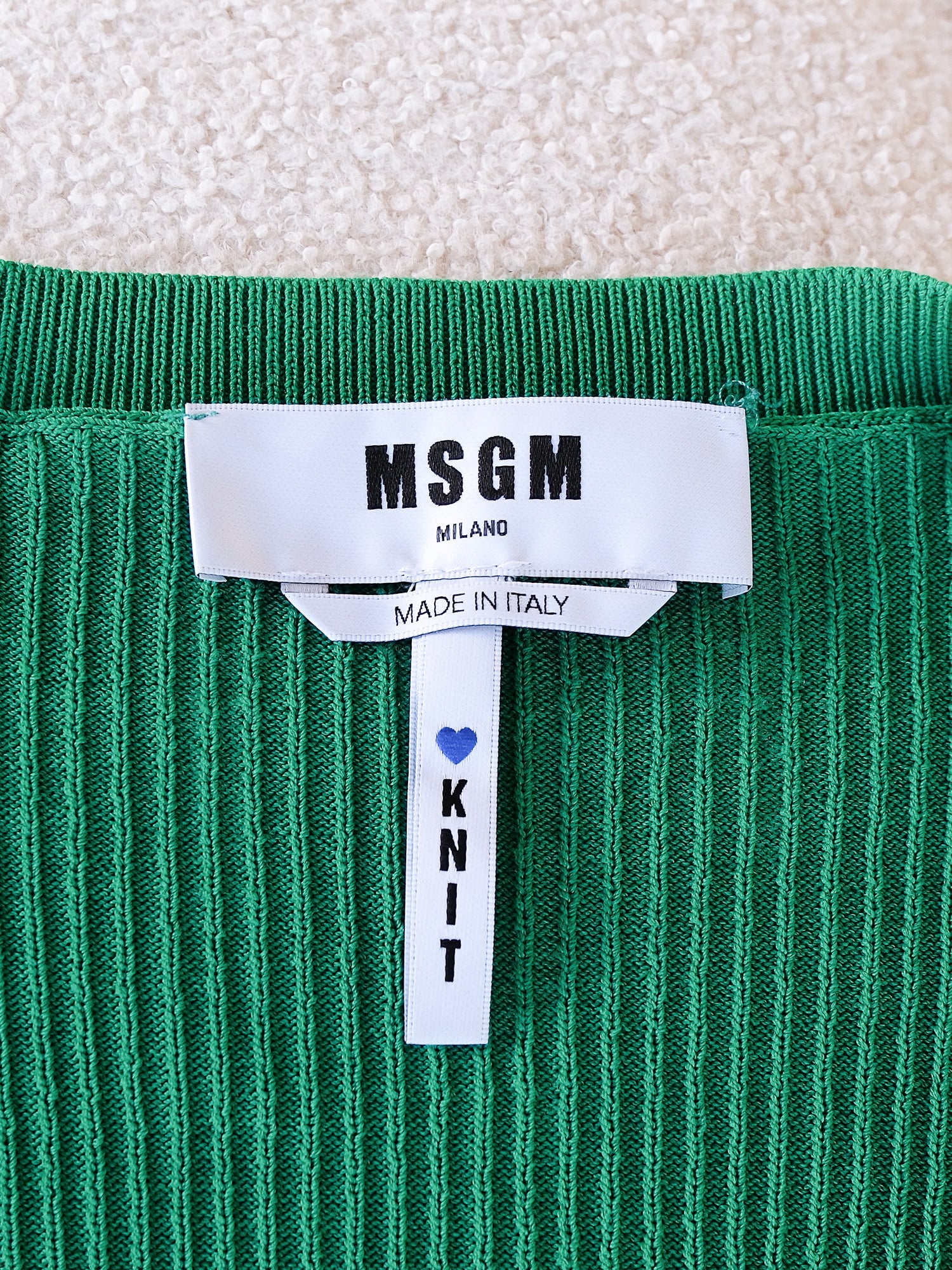 Rib Knit Sweater, Size AU 8