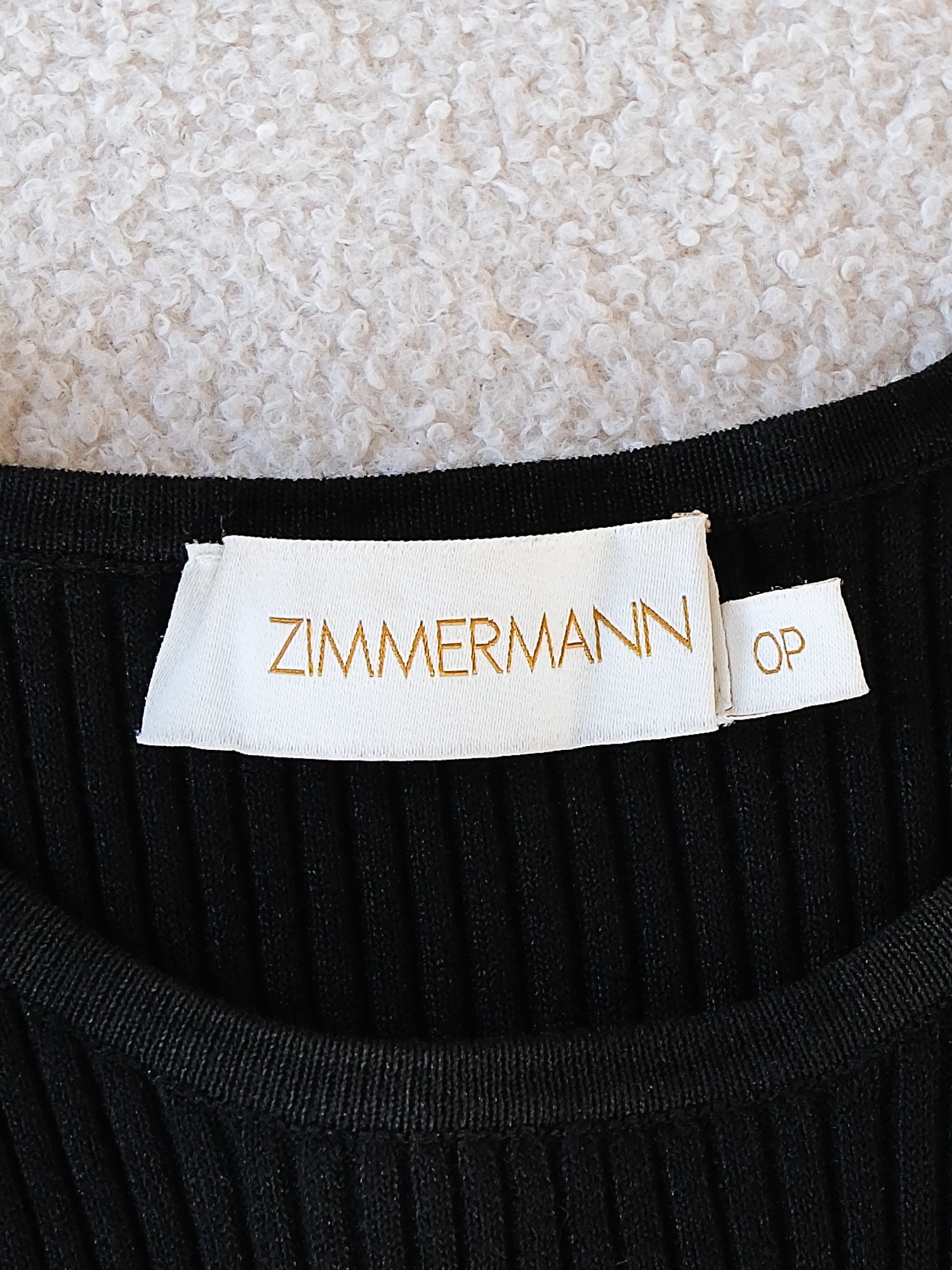 Fall 2024 'Illustration' Knit Mini Dress, Size 0P