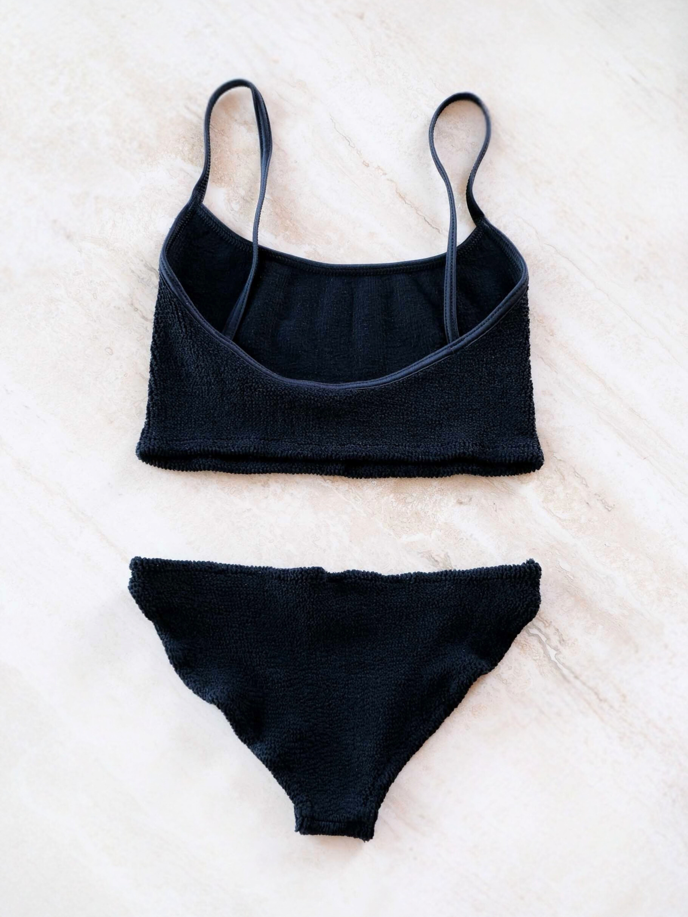 'Gigi' Crinkle Bikini, Size O/S