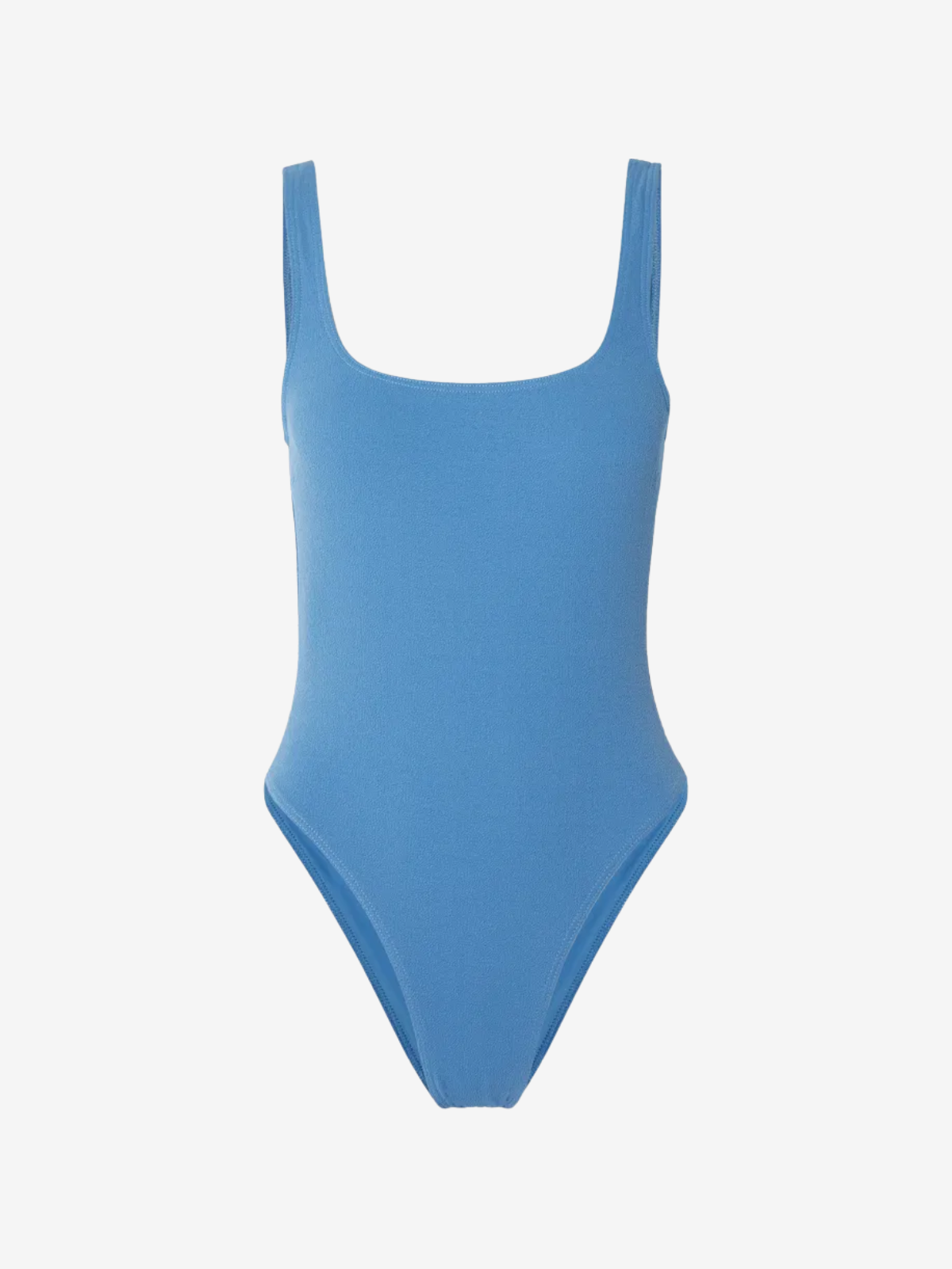 'Nineties' Recycled Seersucker One-Piece Swimsuit, Size 2 | AU 8